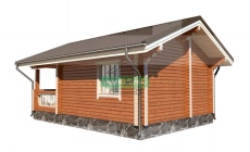 Проект бани Ромашка